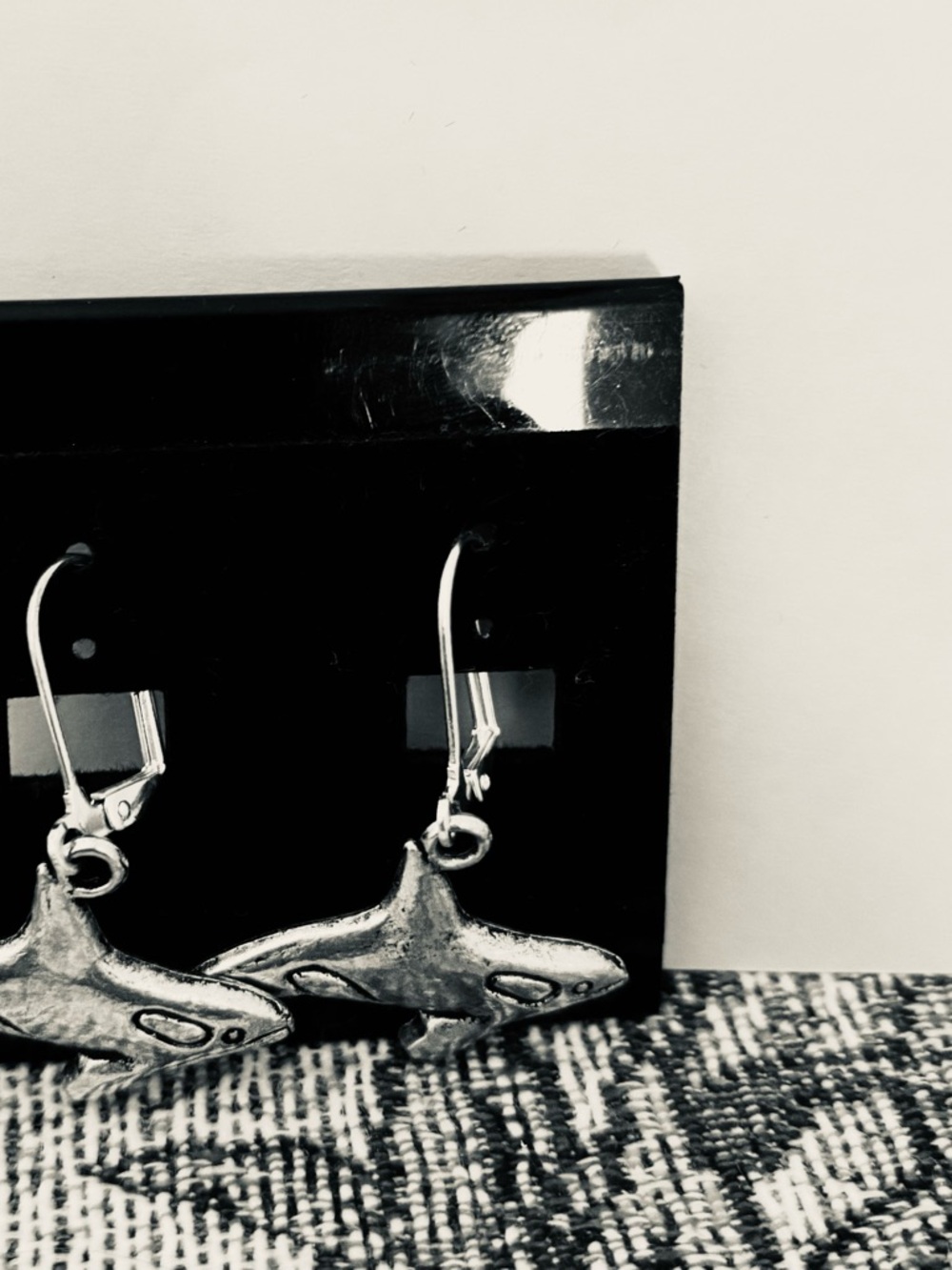 Whale pewter Earrings
4 available